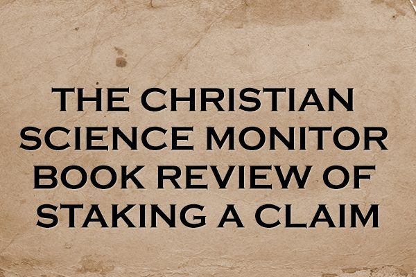 The Christian Science Monitor Book Review